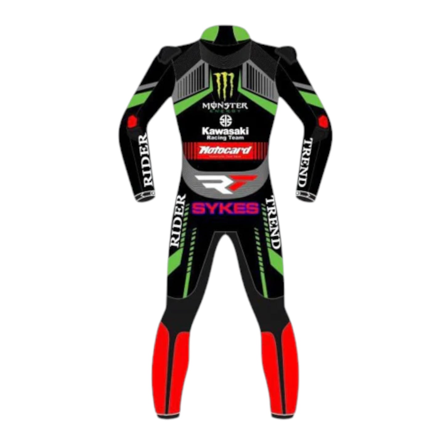 Kawasaki Ninja Leather Motorcycle Racing Suit