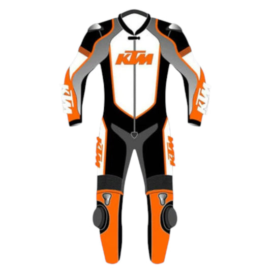 KTM Leather Motorbike Racing Suit