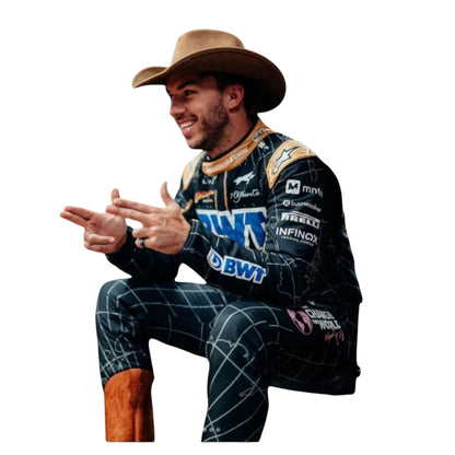 2024 Pierre Gasly Alpine F1 Austin GP Suit