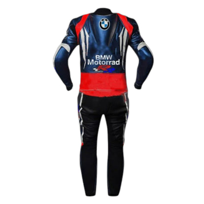 BMW Motorcycle Leather Racing Suit for Track Sports