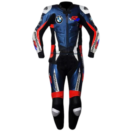 BMW Motorcycle Leather Racing Suit for Track Sports