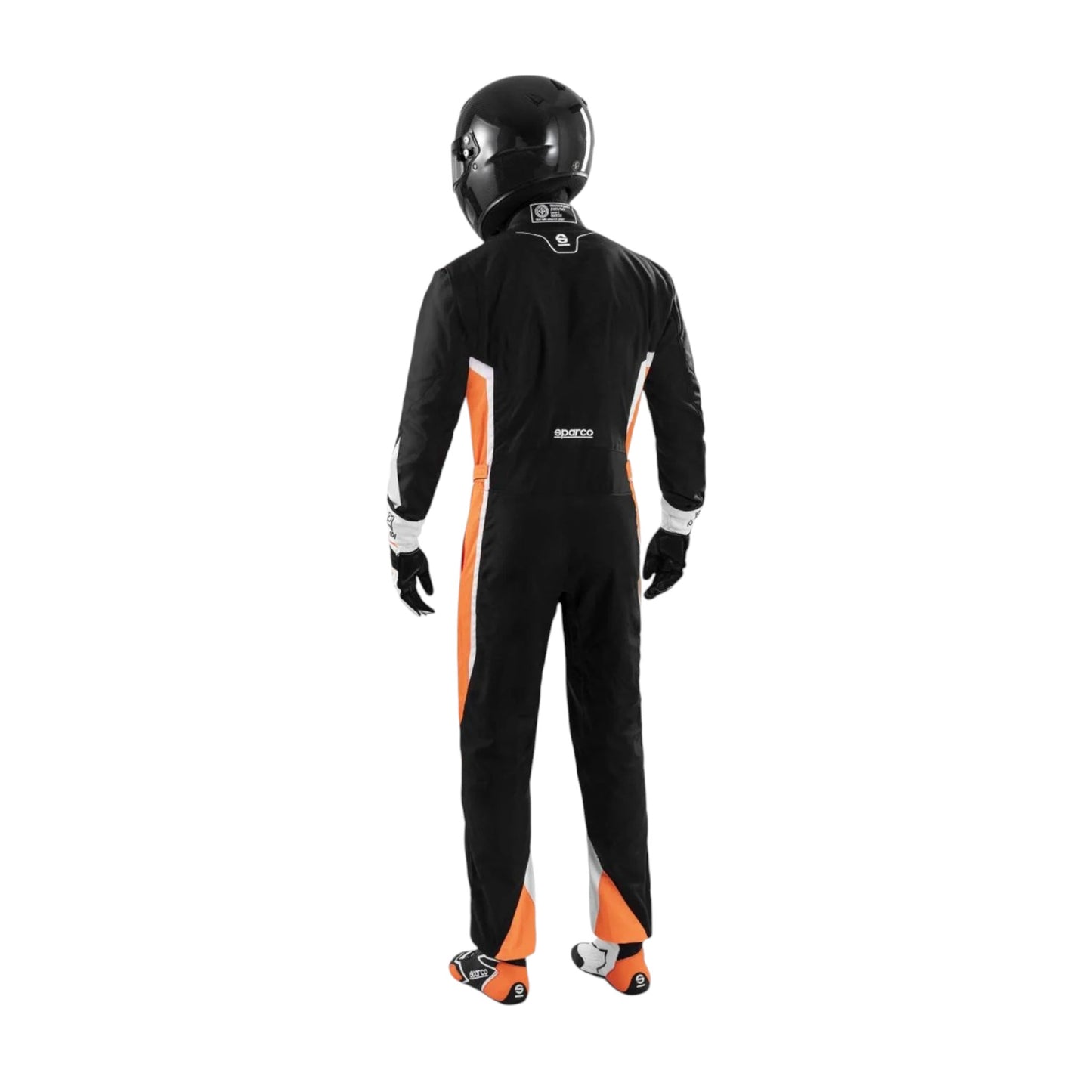 Sparco KERB MY22 Black/Orange Kart Suit CIK-FIA