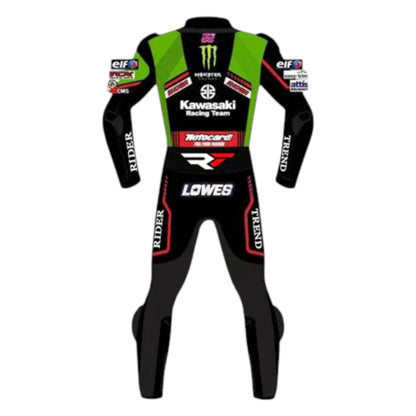 Alex Lowes Kawasaki WSBK 2021 Leather Racing Suit