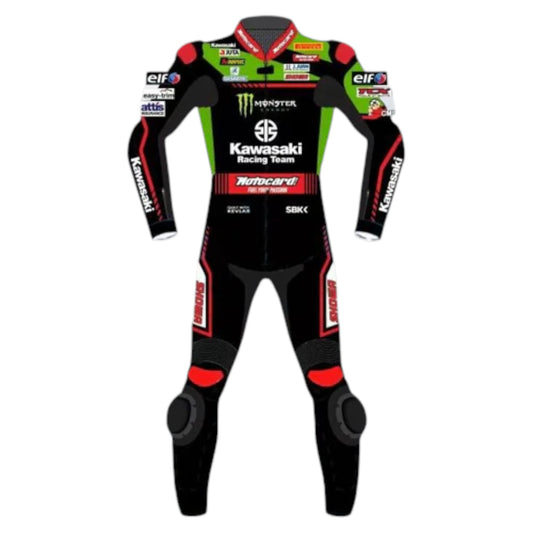 Alex Lowes Kawasaki WSBK 2021 Leather Racing Suit