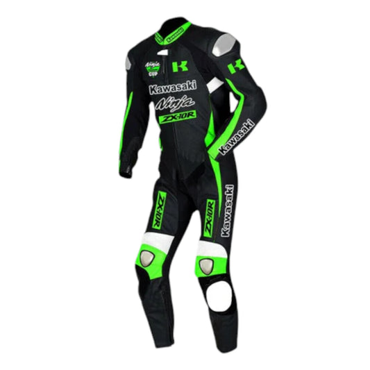 Kawasaki Ninja Motorbike Leather Racing Suit