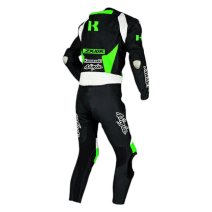 Kawasaki Ninja Motorbike Leather Racing Suit