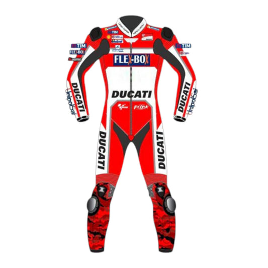 Jorge Lorenzo Ducati 2017 Leather Motorcycle Race Suit