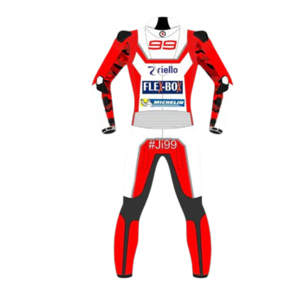 Jorge Lorenzo Ducati 2017 Leather Motorcycle Race Suit