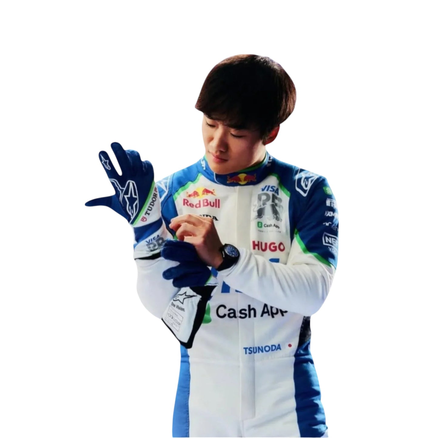 2025 Yuki Tsunoda Alphatauri Race Suit