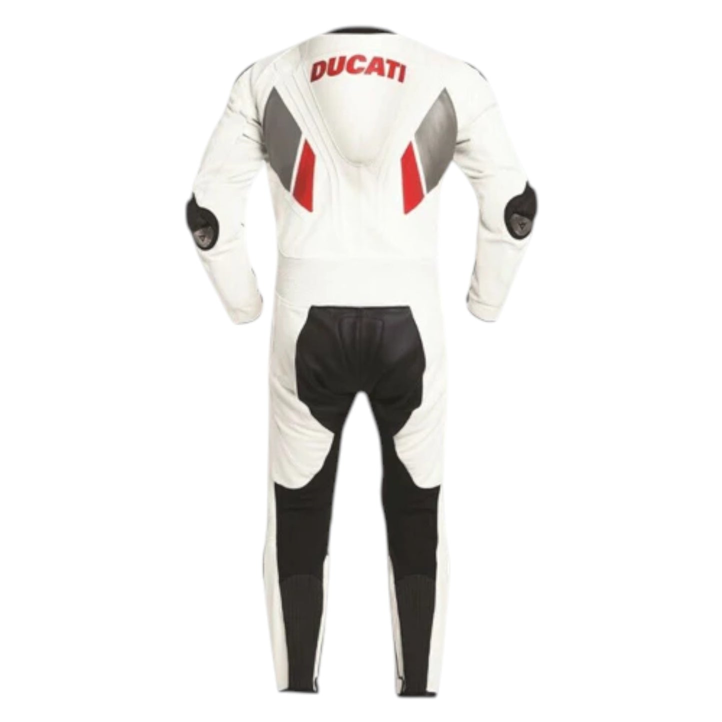 Ducati White MotoGP Leather Race Suit