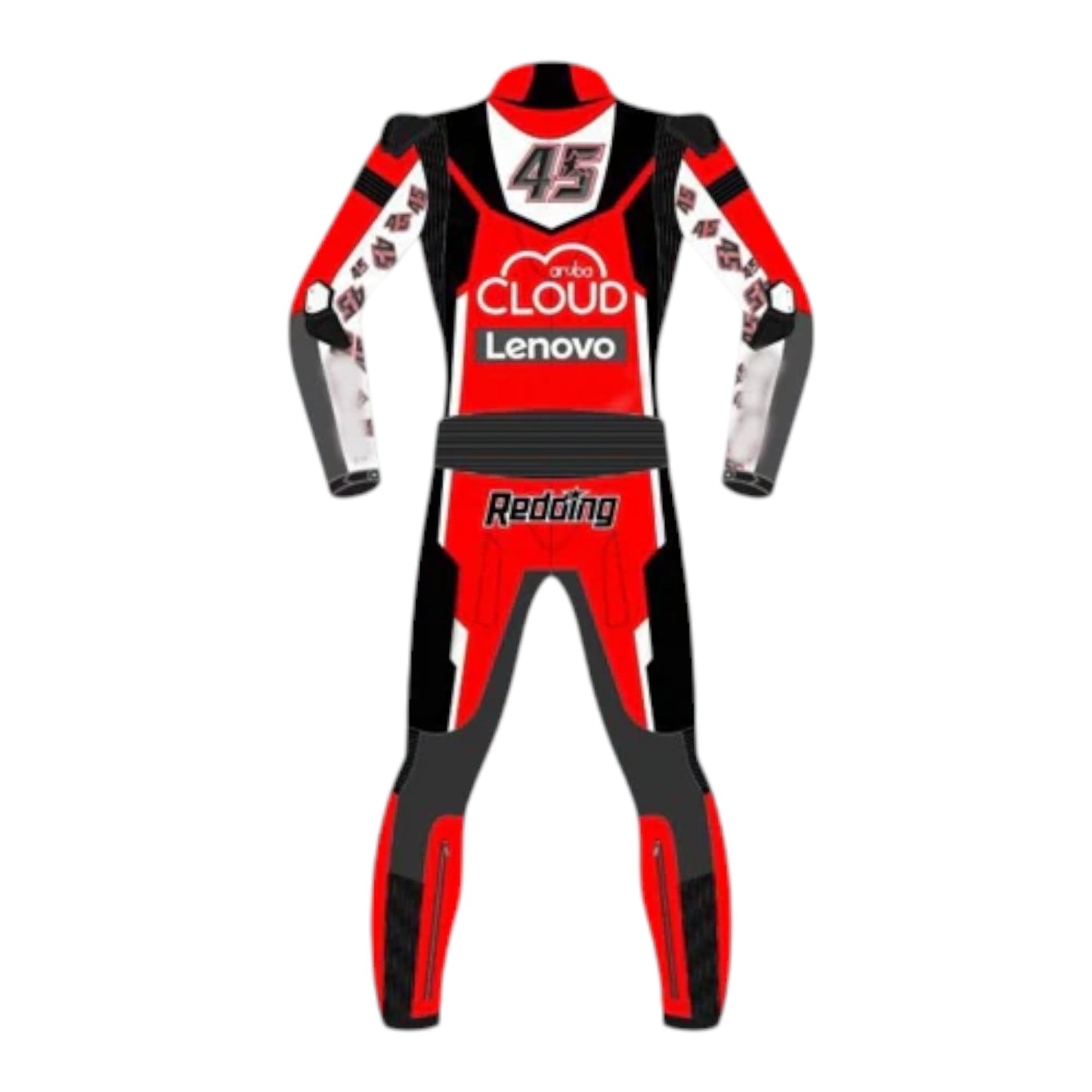 Scott Redding Ducati WSBK 2020 Leather Motorbike Suit
