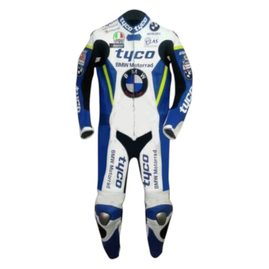 Tyco BMW BSB Leather Motorcycle Race Suit