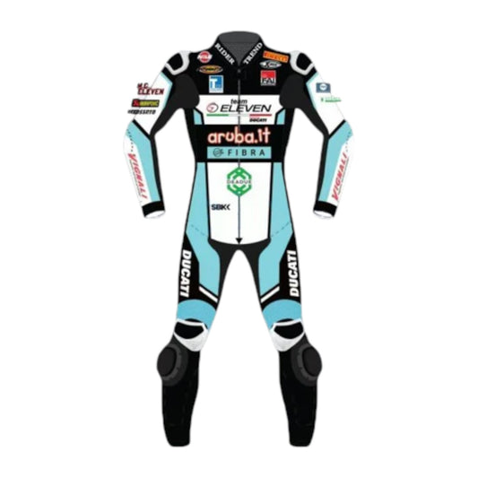 Chaz Davies Ducati WSBK 2021 Sport Bike Racing Suit