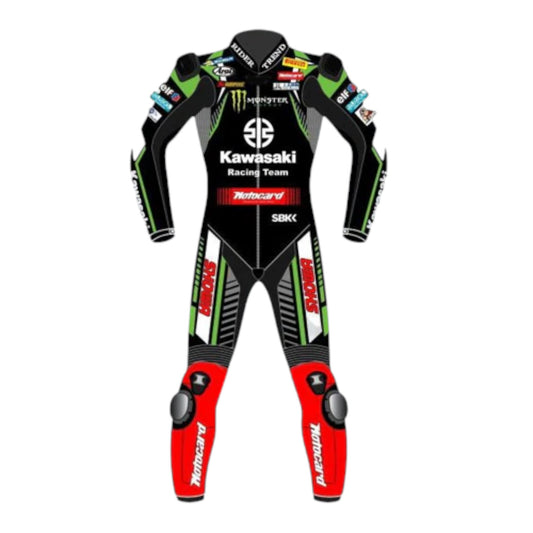 Jonathan Rea Kawasaki WSBK 2018 Leather Motorbike Suit