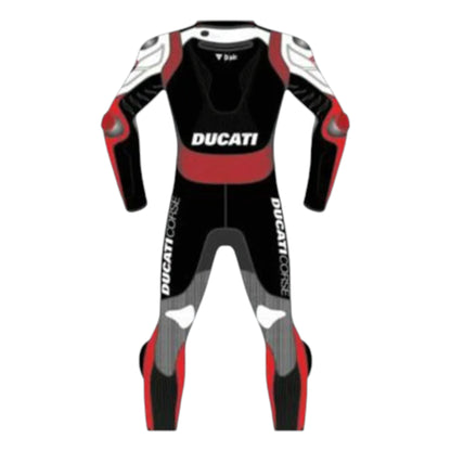 Ducati Corse Motorbike Leather Racing Suit