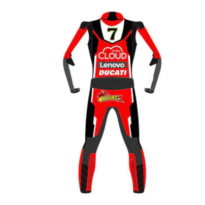 Chaz Davies Ducati WSBK 2020 Racing Leather Suit