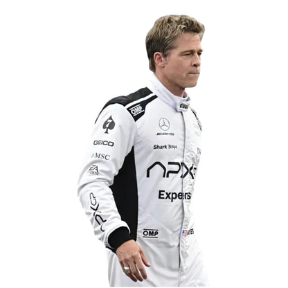 Brad Pitt Grand Prix F1 Racing Jumpsuit - Top-Rated Movie Replica Suit