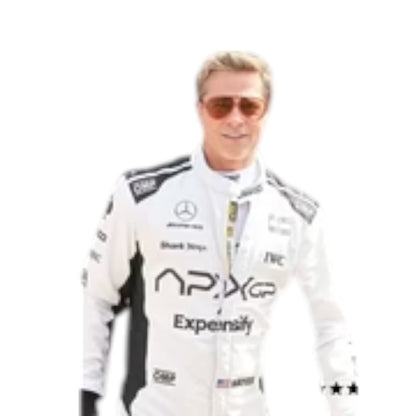 Brad Pitt Grand Prix F1 Racing Jumpsuit - Top-Rated Movie Replica Suit