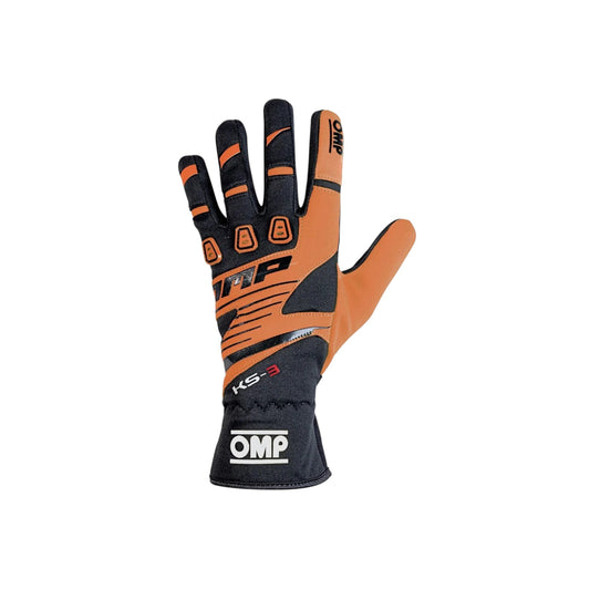 OMP KS-3 MY18 Karting Gloves Black/White
