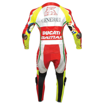 Valentino Rossi Ducati 2012 Leather Motorbike Racing Suit