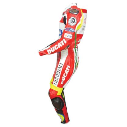 Valentino Rossi Ducati 2012 Leather Motorbike Racing Suit