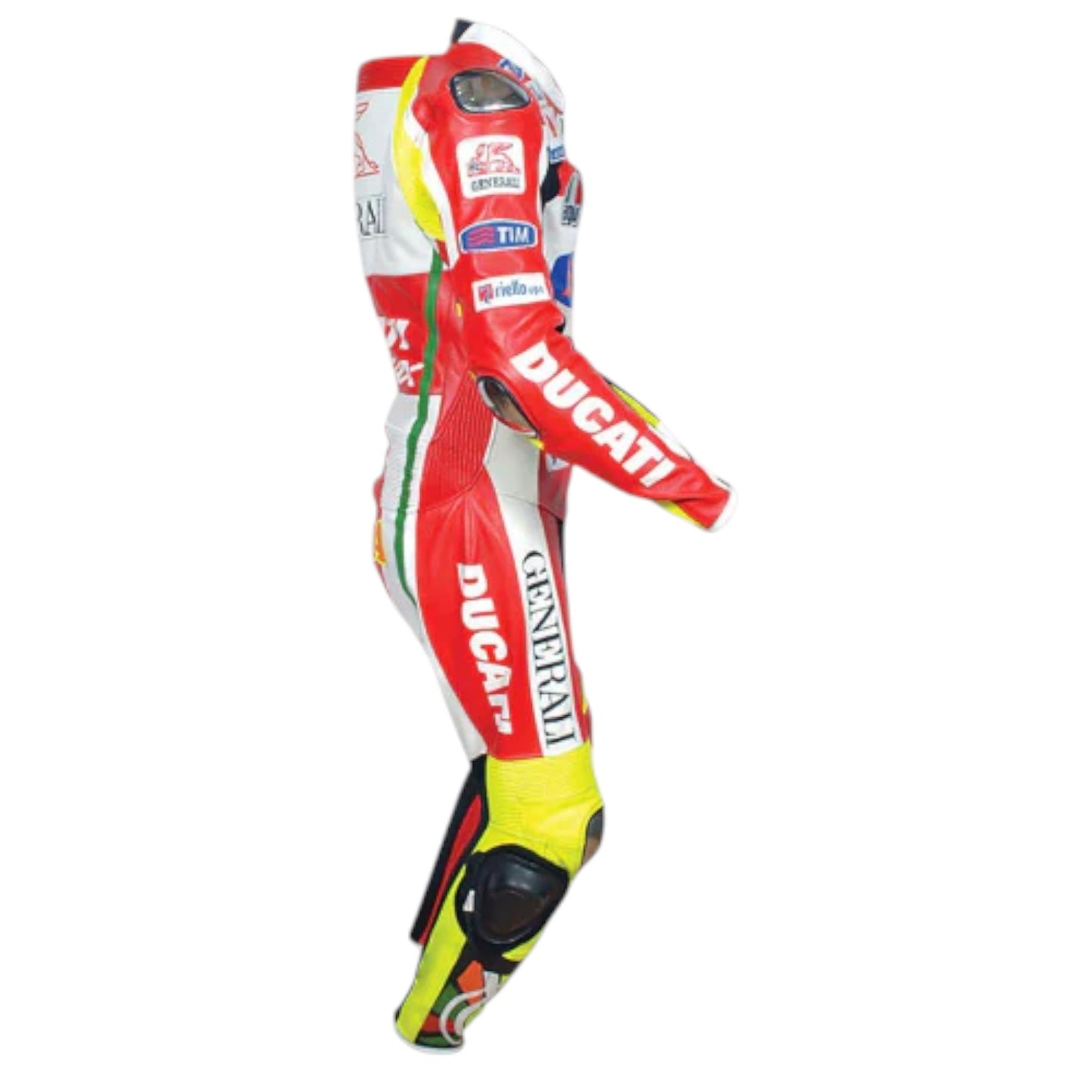 Valentino Rossi Ducati 2012 Leather Motorbike Racing Suit