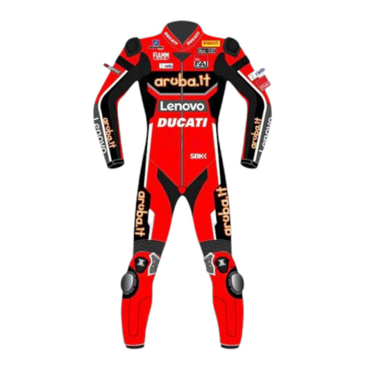 Chaz Davies Ducati WSBK 2020 Racing Leather Suit