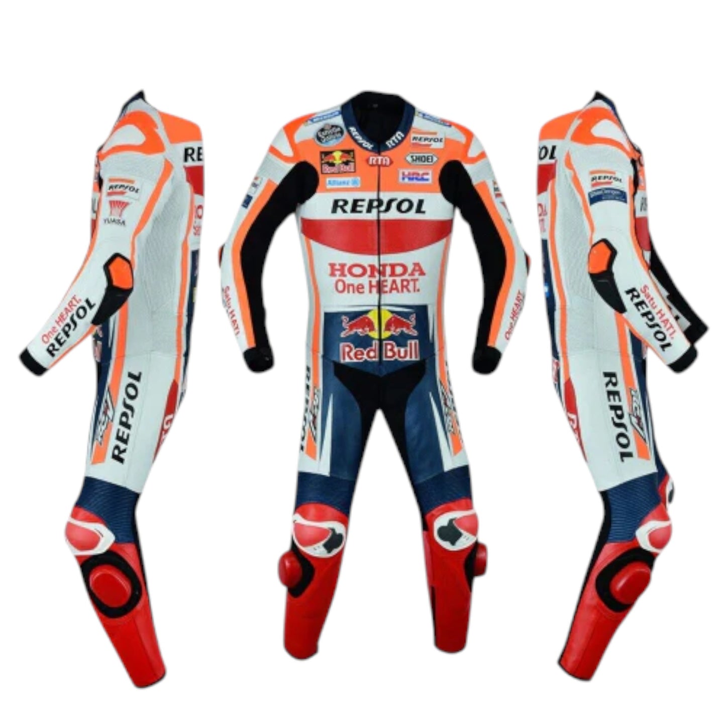 Marc Marquez Honda Repsol 2019 MotoGP Cowhide Racing Suit