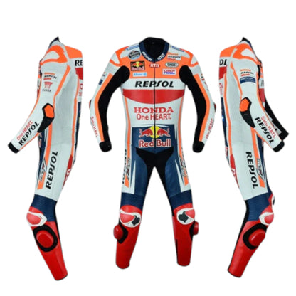 Marc Marquez Honda Repsol 2019 MotoGP Cowhide Racing Suit