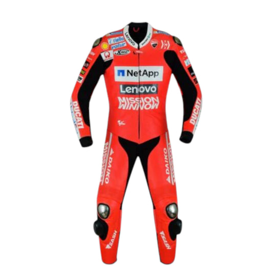 Danilo Petrucci Ducati 2019 MotoGP Cowhide Leather Racing Suit