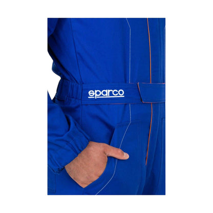 Sparco MS-4 Red Mechanic Overalls Suit