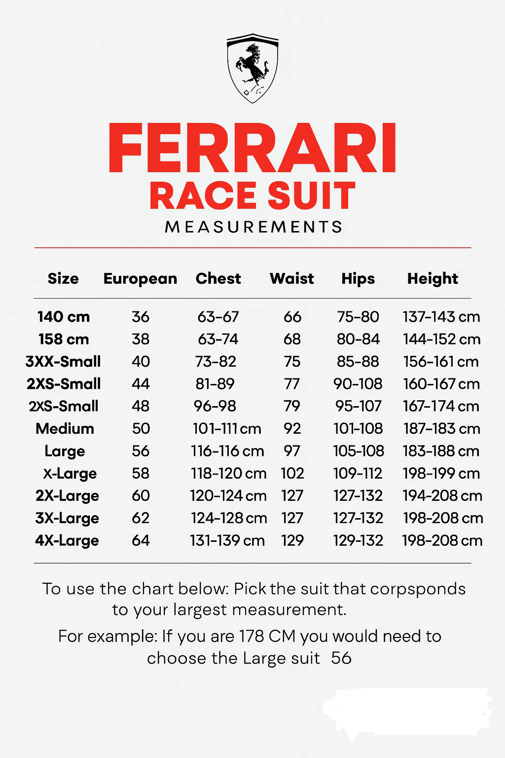 2025 Ferrari F1 Team Miami GP Race Suit