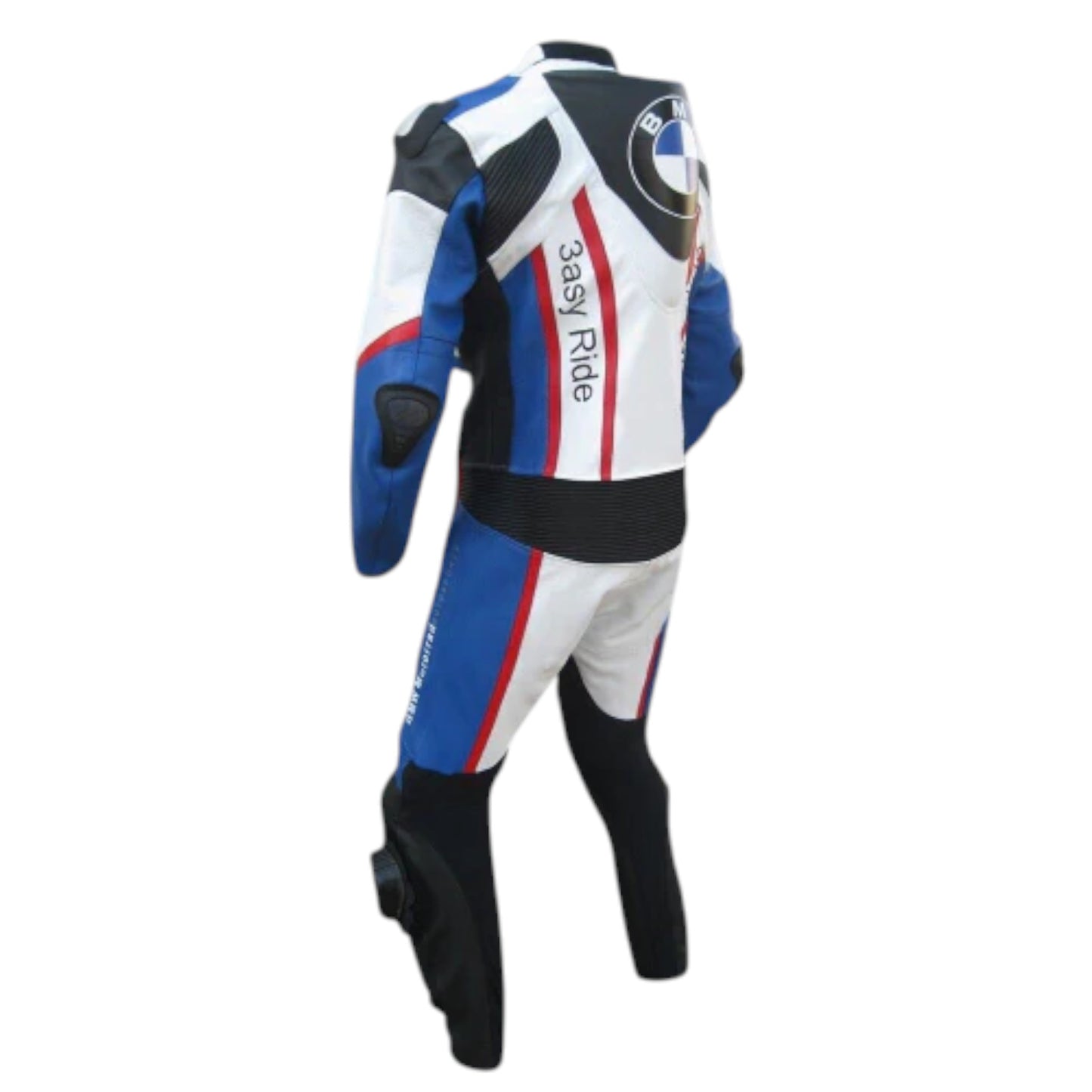 BMW Cowhide Leather Motorcycle Racing Suit with CE Padding