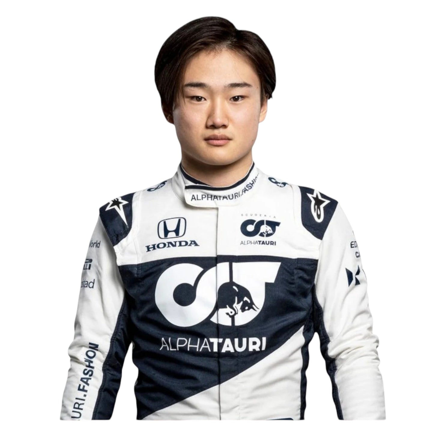 2021 Yuki Tsunoda AlphaTauri Rookie F1 Race Suit