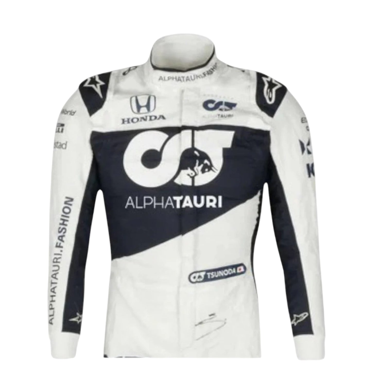 2021 Yuki Tsunoda AlphaTauri Rookie F1 Race Suit