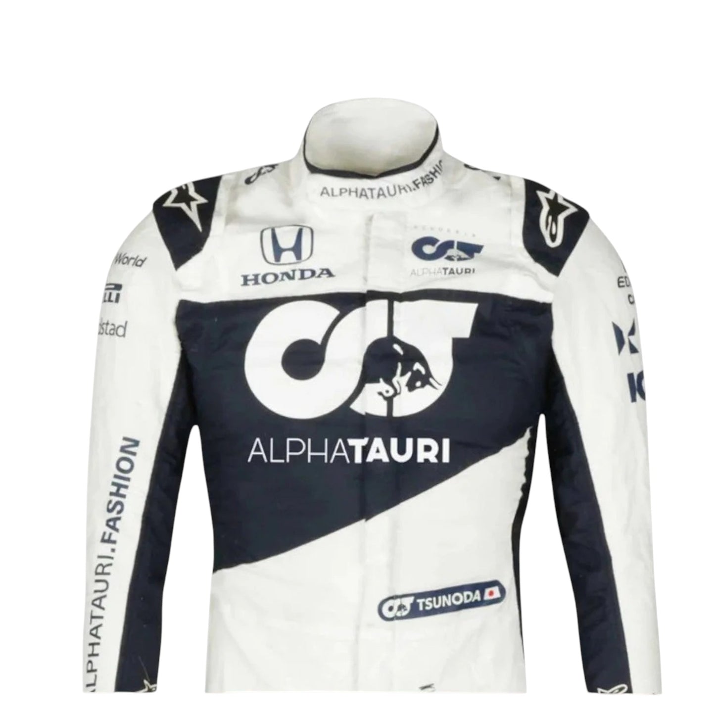 2021 Yuki Tsunoda AlphaTauri Rookie F1 Race Suit