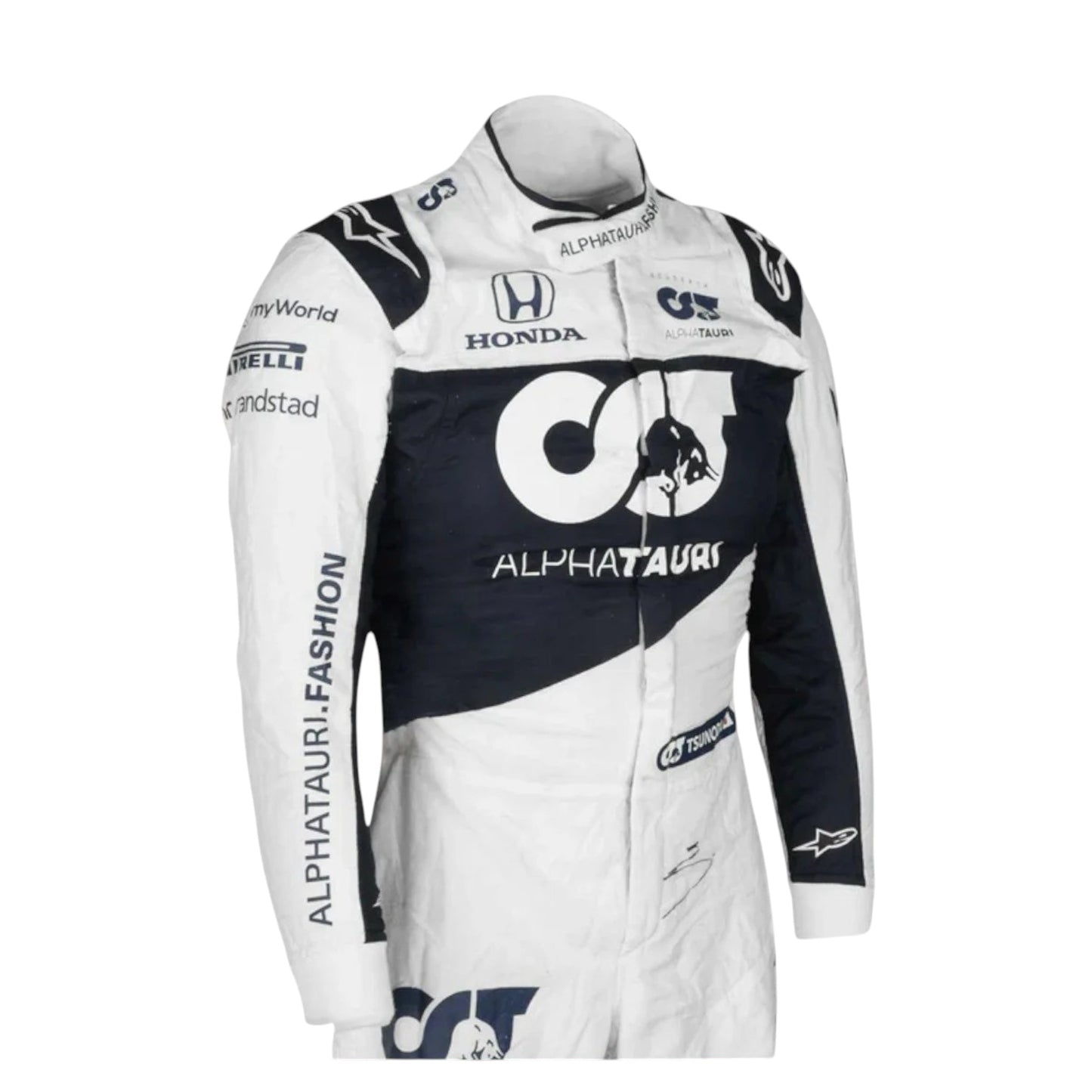 2021 Yuki Tsunoda AlphaTauri Rookie F1 Race Suit