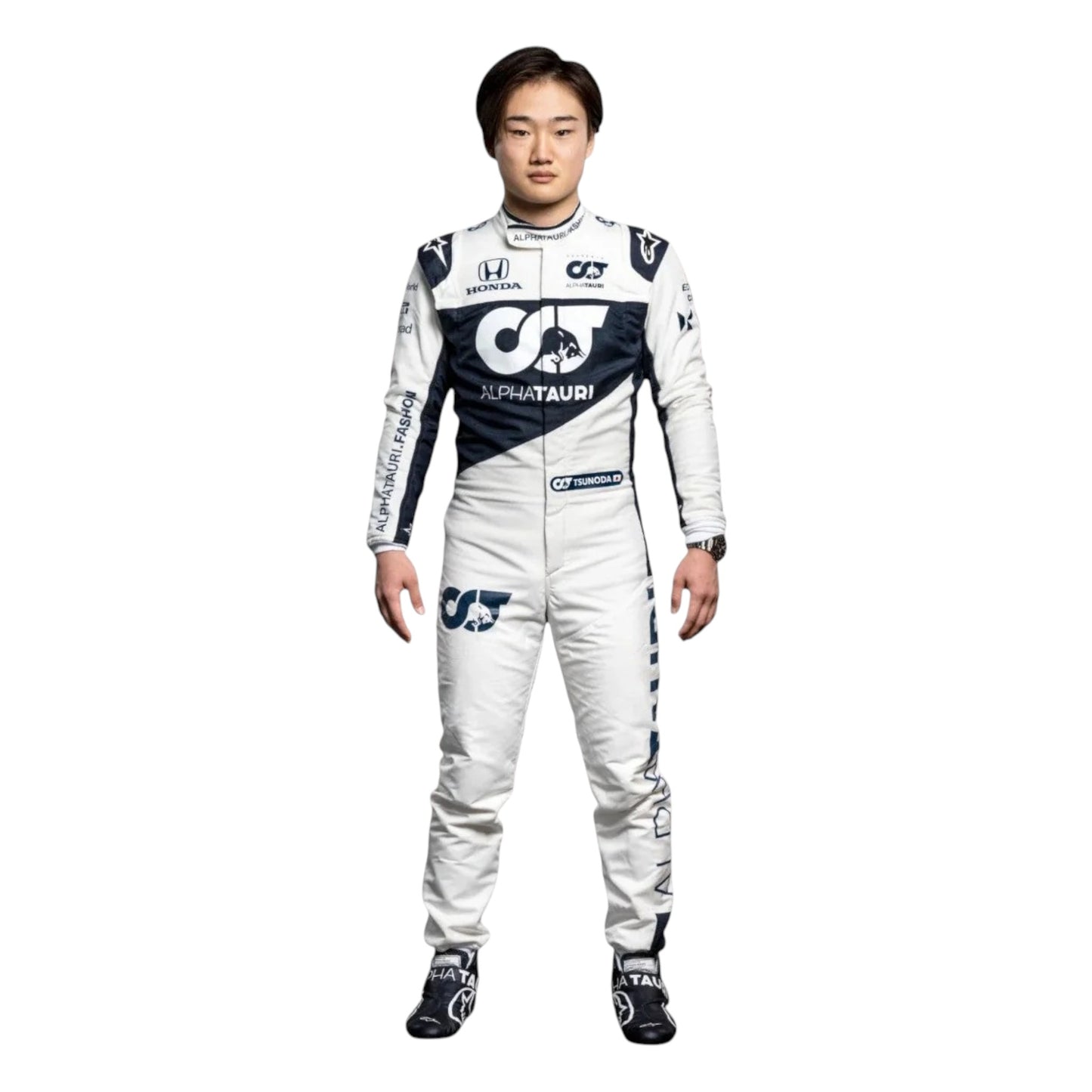 2021 Yuki Tsunoda AlphaTauri Rookie F1 Race Suit